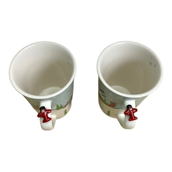 NWT Starbucks 2021 Snow Day Dog on Sled Ice Skaters Biplane Collectible Mug Cups - Picture 7 of 12